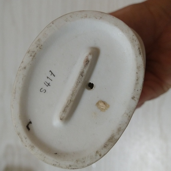 Vintage 1960's Mary and Baby Jesus Napco Ceramic Japan Figurine S419 - Picture 5 of 5